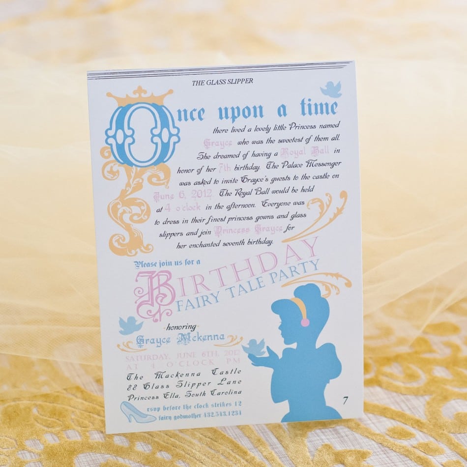 Doc  900900  Fairytale Party Invitations â Fairytale Princess